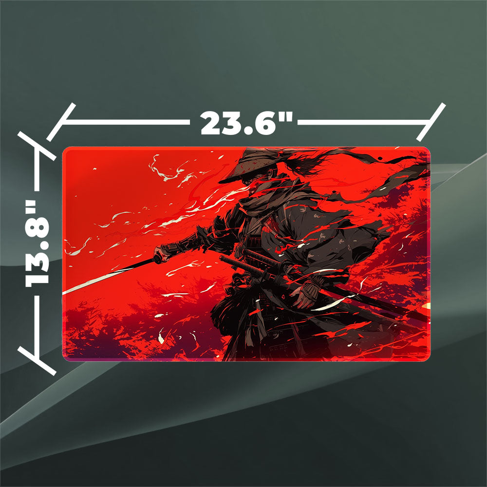 Jin Sakai (Borderless) | Ghost of Tsushima | Magic the Gathering Playmat
