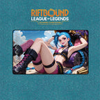 Chill Chaos Heroine Playmat | Relaxed Anime Mat