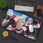 Chill Chaos Heroine Playmat | Relaxed Anime Mat