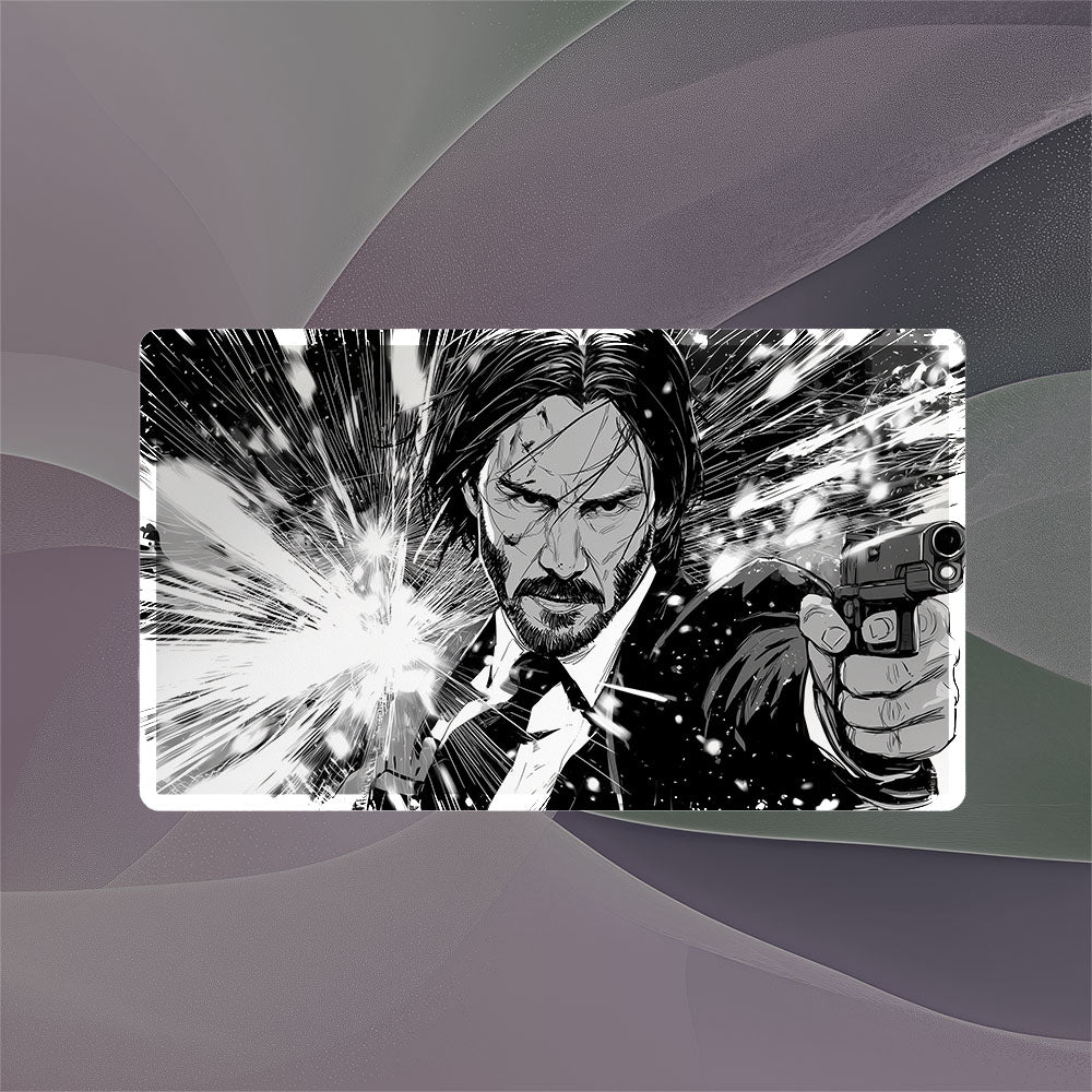John Wick Playmat (Borderless) | TCG Playmat