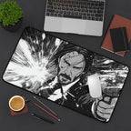 Manga Assassin Playmat | Black White Ink Mat