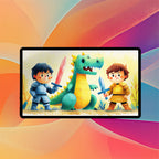 Storybook Knights Dragon Playmat | Fairytale Mat