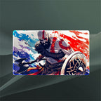 Spartan Warrior Playmat (Borderless) | Axe Shield Battle Mat