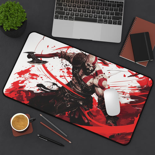 Axe Strike Warrior Playmat | Blood Swirl Mat