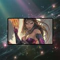 Liliana of the Veil Playmat | Magic the Gathering Playmat | Necromancer Playmat with Zones Option | 24x14 | 22x12 | 32x16 Sizes