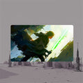 Luke Skywalker Playmat Jedi Battle Star Wars (Borderless)