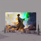 Mystic Knight Master Playmat (Borderless) | Blue Blade Robes Mat