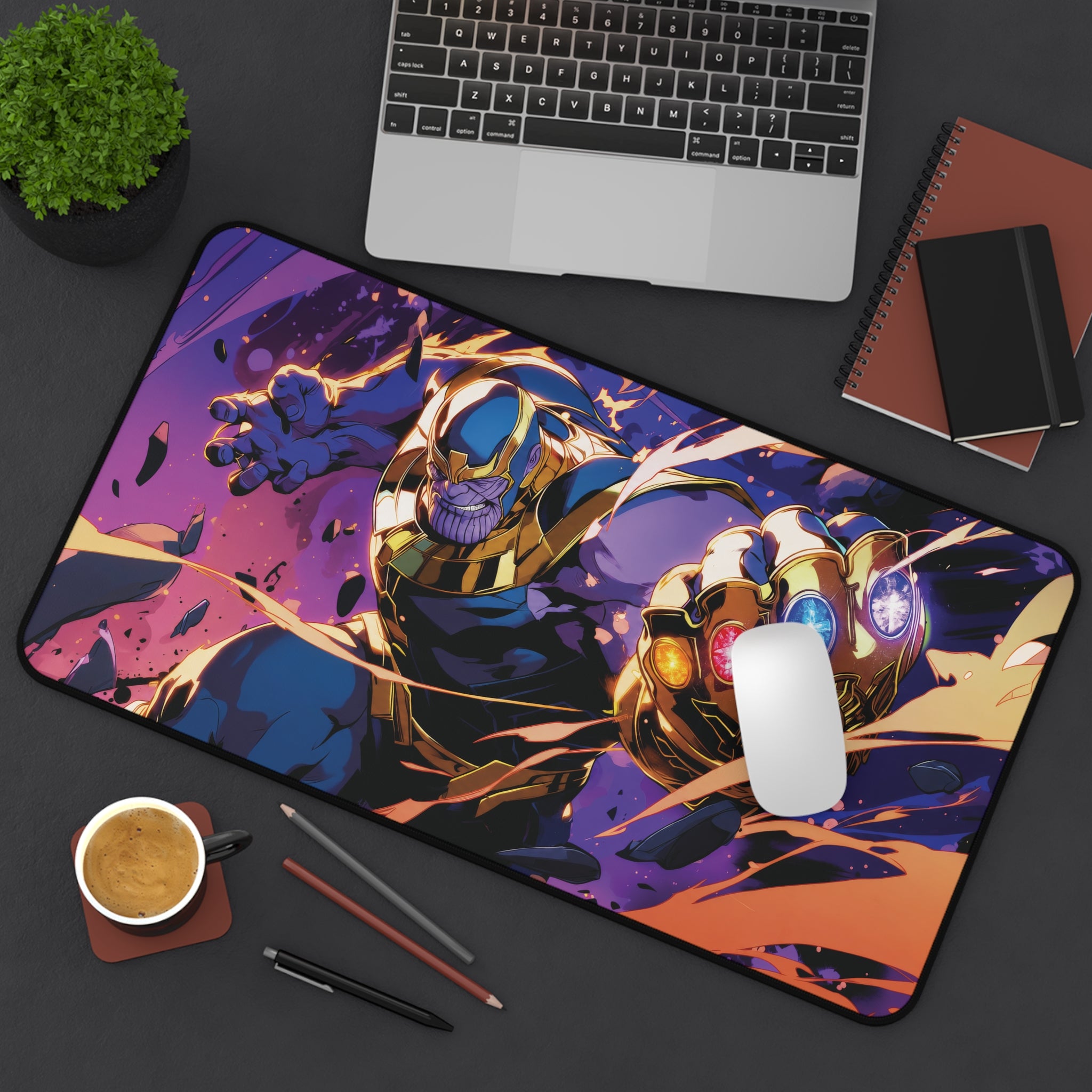 Supervillain Playmat | Cosmic Gauntlet Comic Art