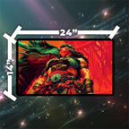 Treasure Hunter Dwarf Playmat | Outlaw Fantasy Mat