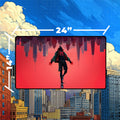 Inverted Fall Hero Playmat | Urban Silhouette Mat