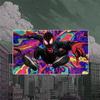 Psychedelic Web Hero Playmat (Borderless) | Trippy Multiverse Mat