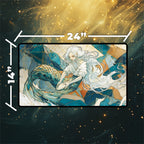 Mystic Mermaid Playmat | Watercolor Fantasy Mat