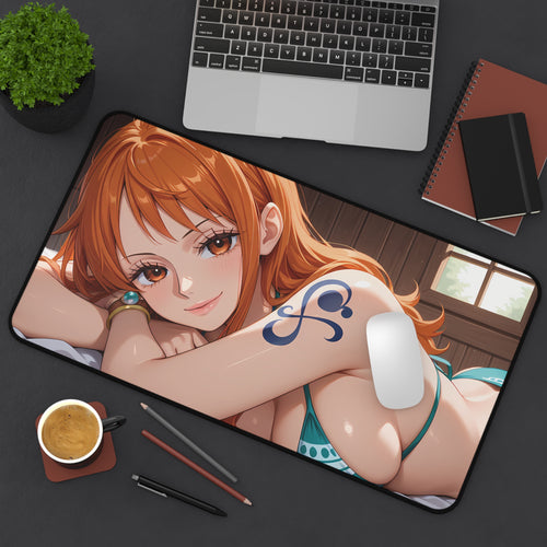 Beach Navigator Playmat | Green Bikini Anime Mat