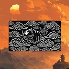 Sky Bison Ink Line Art Playmat | Cloud TCG Mat