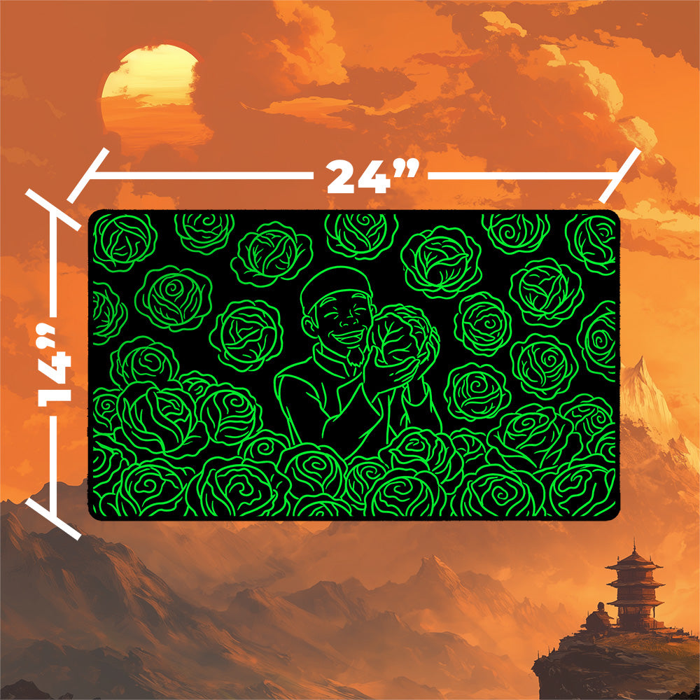 Neon Cabbage Merchant Playmat – Avatar: The Last Airbender Art TCG Mat