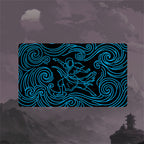 Neon Waterbender Playmat (Borderless) | Electric Wave Mat