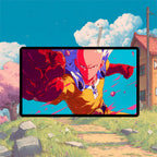 Unstoppable Hero Playmat | Action Anime Mat