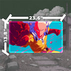 Unstoppable Hero Playmat (Borderless) | Action Anime Mat