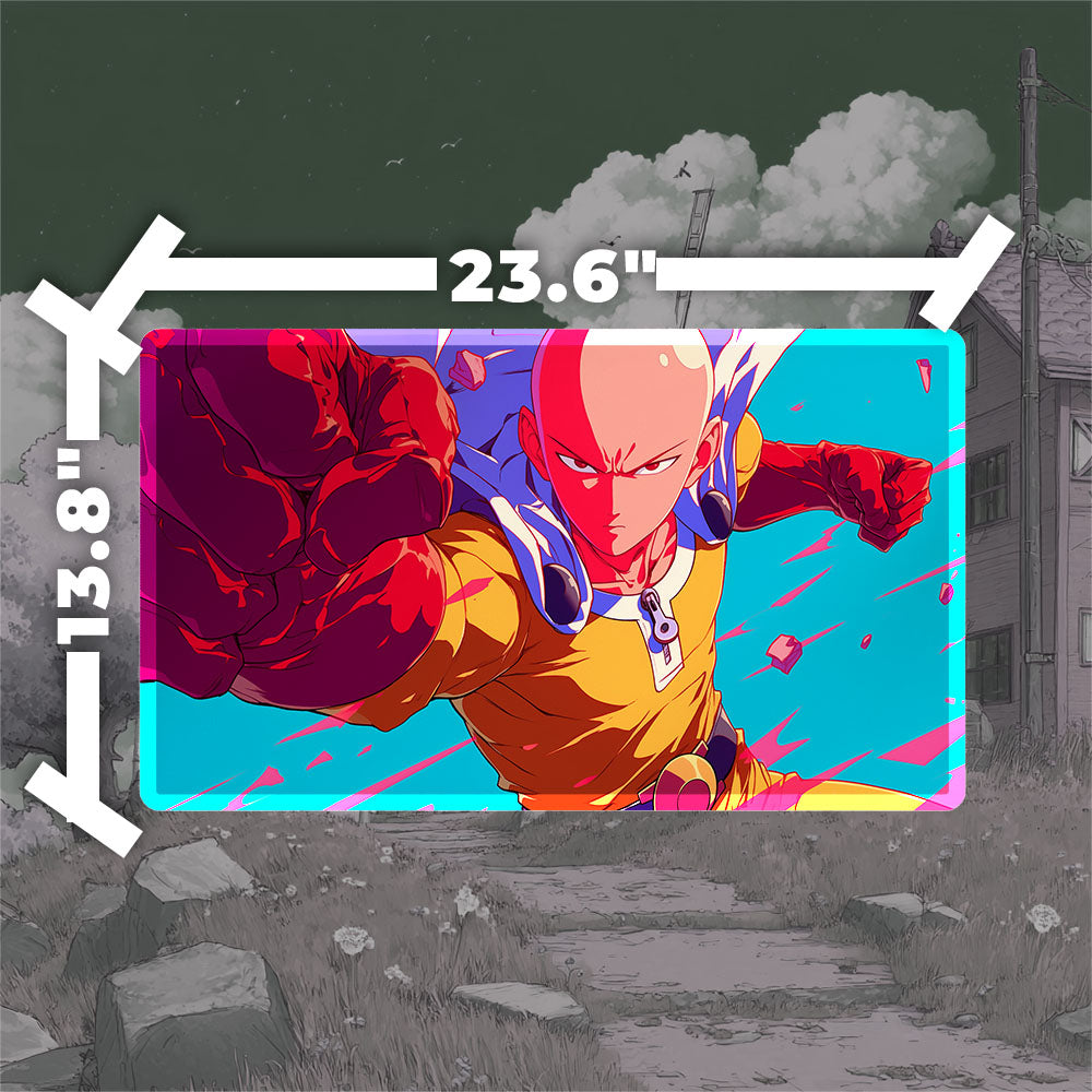 One Punch Man Playmat (Borderless) | TCG Playmat