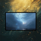 Blighted Marsh Dragon Playmat | Toxic Fantasy Land Mat