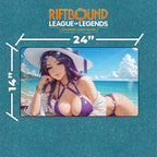Pool Party Sharpshooter Playmat | Summer Anime Mat