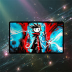 Doodle Storm Mage Playmat | Chaotic Spell Mat