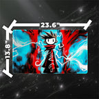 Doodle Storm Mage Playmat (Borderless) | Chaotic Spell Mat