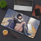 Rev, Tithe Extractor Playmat | Magic the Gathering Playmat | Rogue Commander Playmat with Zones Option | 24x14 | 22x12 | 32x16 Sizes