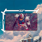 Classic Hero Mecha Playmat | Mechanical Mech Mat