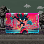Dark Chaos Hedgehog Playmat (Borderless) | Edgy Anime Mat