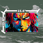 Red-Haired Sea Emperor Playmat (Borderless) | Anime Portrait Mat