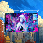 Multiverse Web Heroine Playmat | Trippy Space Mat