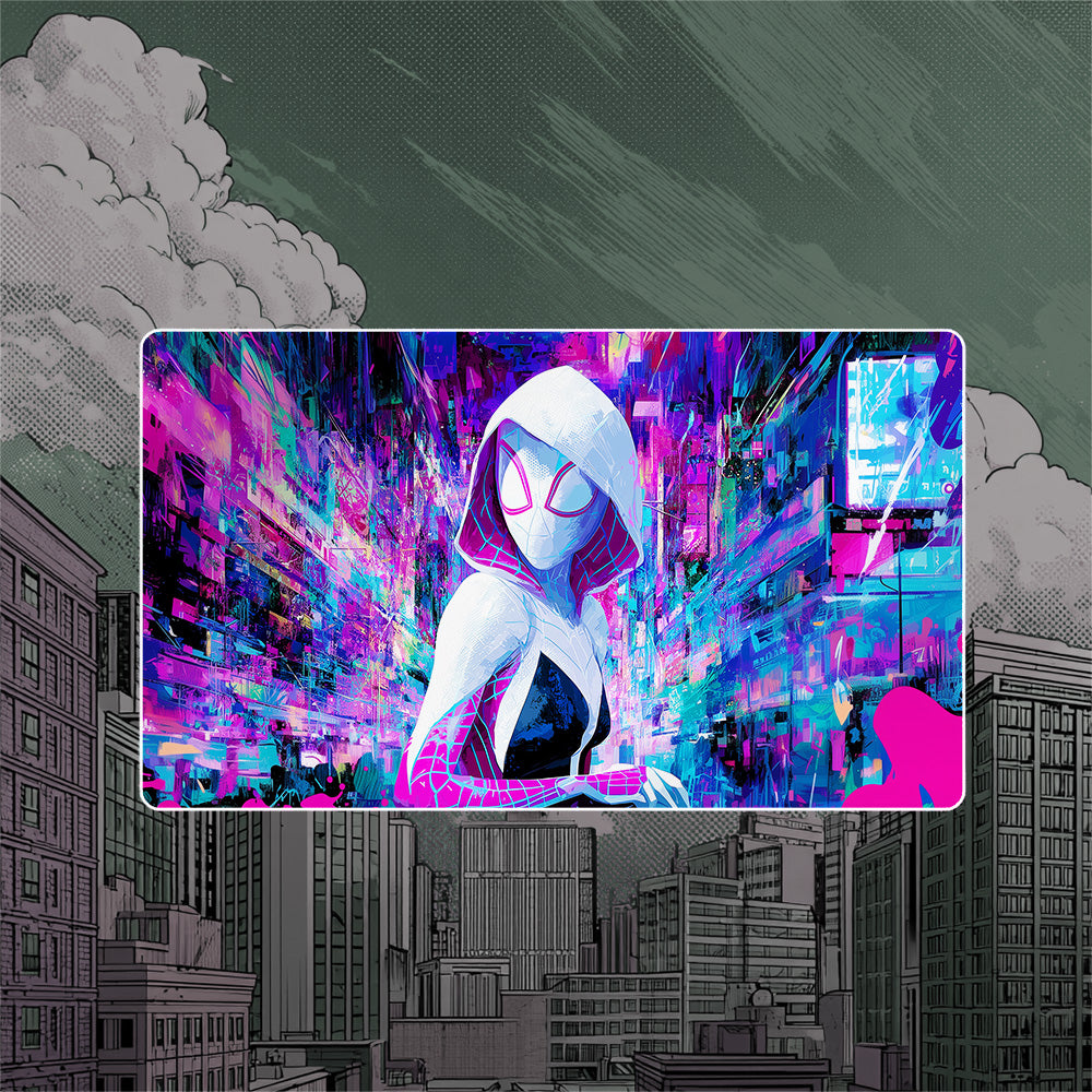Spider-Gwen Playmat (Borderless) | Magic the Gathering Playmat