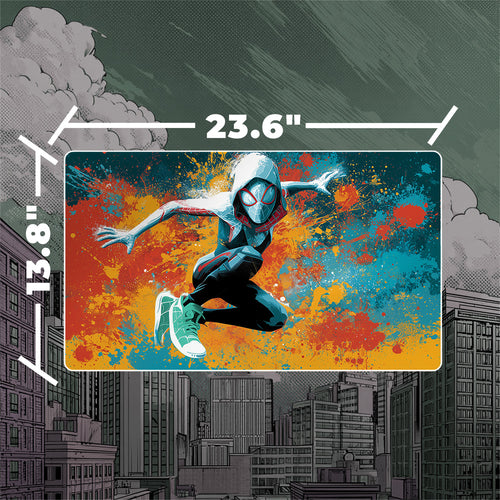 Airborne Web Heroine Playmat (Borderless) | Anime Swing Mat