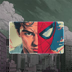 Half Mask Hero Playmat (Borderless) | Split Portrait Mat