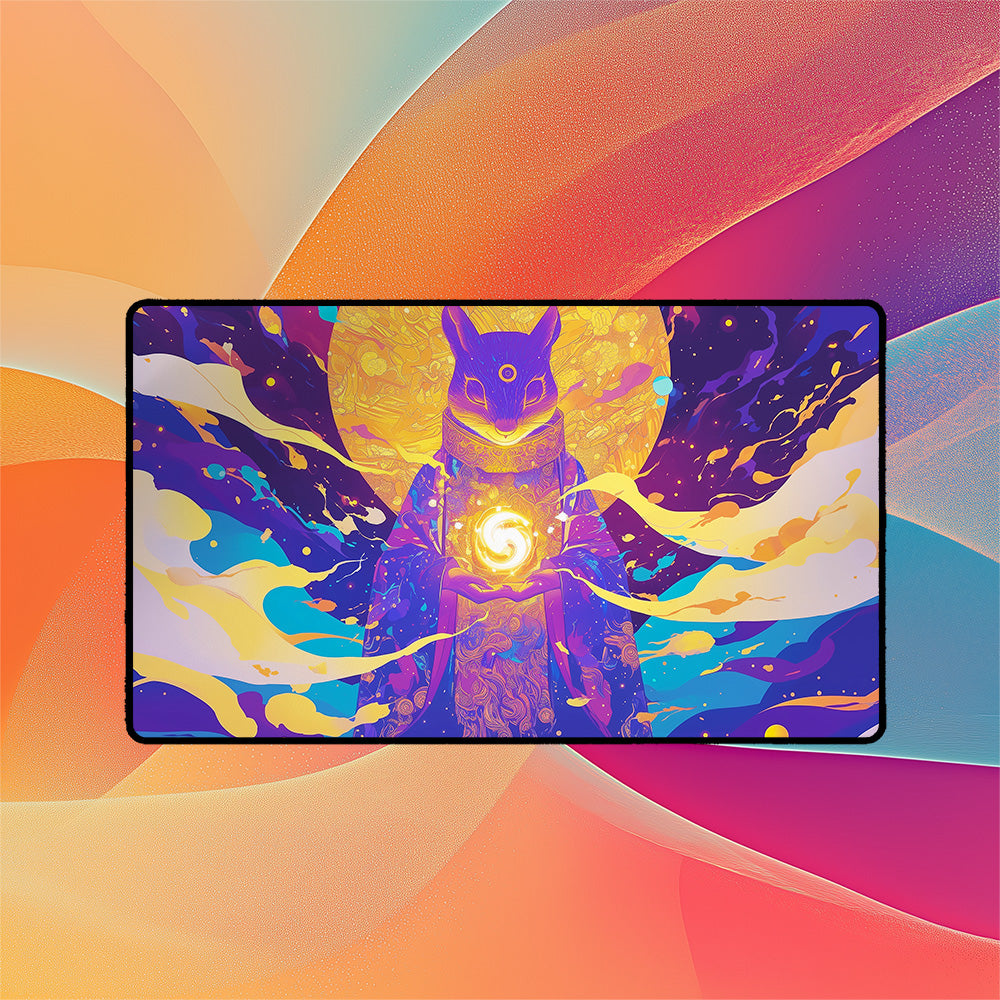 Squirrel Sorcerer Fantasy Playmat