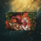 Demon Embrace Playmat | Dark Fantasy Art Mat