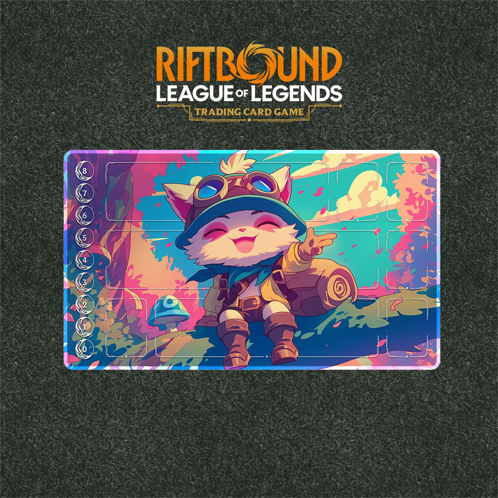 Teemo Playmat (Borderless) | Riftbound League of Legends Playmat