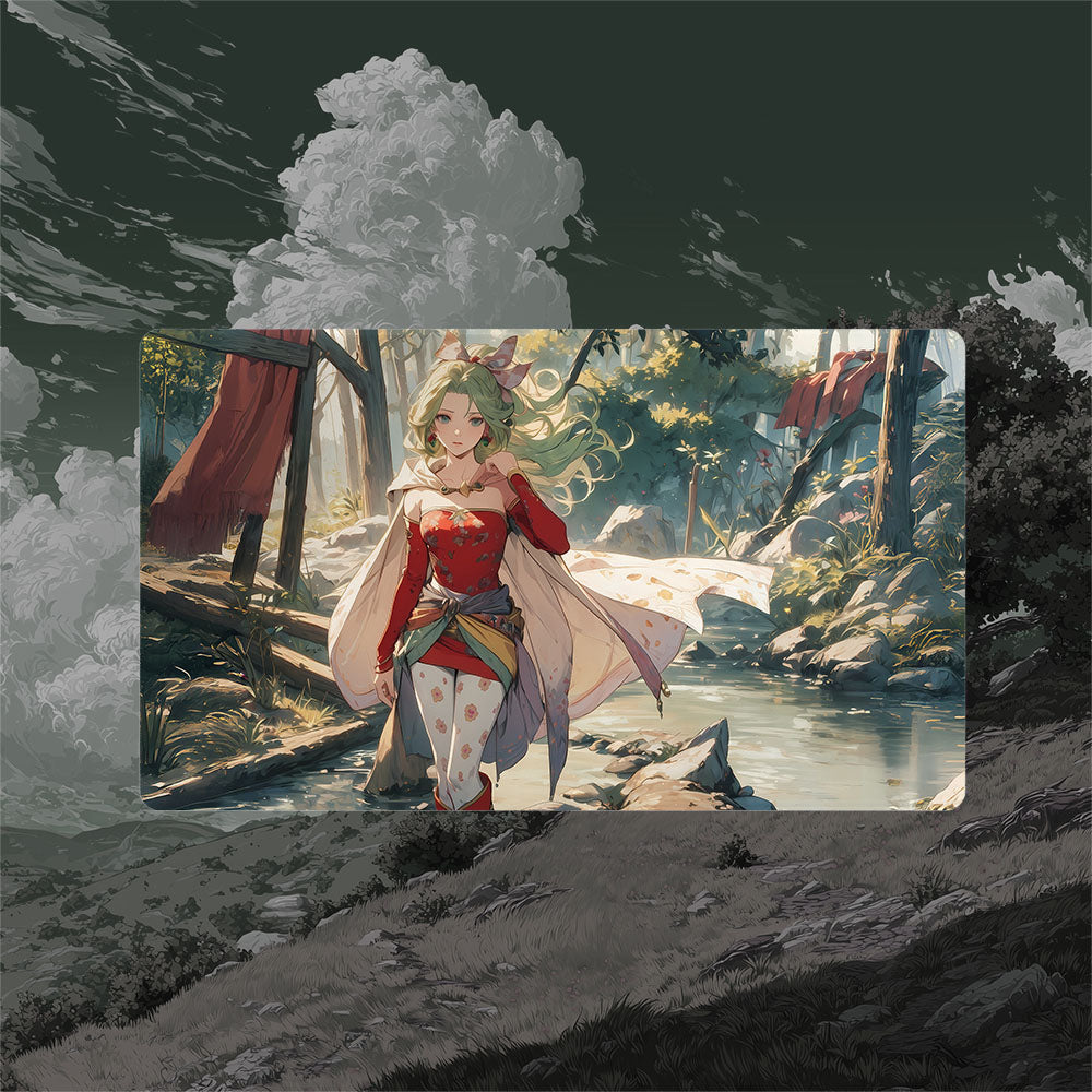 Terra, Magical Adept Playmat (Borderless) | Magic the Gathering Playmat