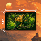 Vegetable Vendor Elemental Fighter Playmat | Fantasy TCG Mat
