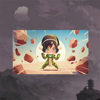 Metalbender Armor Playmat (Borderless) | Rock Force Mat