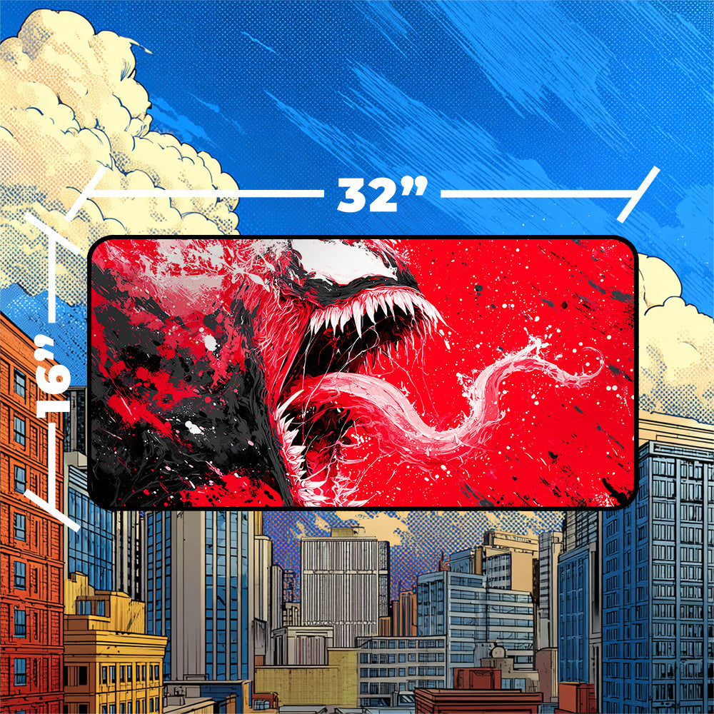 Screaming Venom Playmat | Symbiote MTG Card Mat