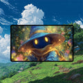 Vivi Ornitier Magic Burst Playmat | Final Fantasy Playmat | Iconic Wizard Playmat with Zones Option | 24x14 | 22x12 | 32x16 Sizes