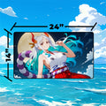 Oni Princess Warrior Playmat | Anime Battle TCG Mat