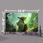 Battle-Ready Sage Playmat (Borderless) | Green Blade Mat