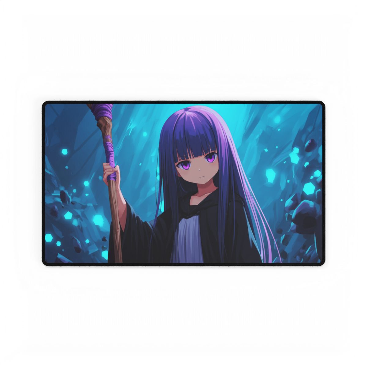 Young Fern Playmat | TCG Playmat | Frieren Playmat with Zones Option | 24x14 | 22x12 | 32x16 Sizes