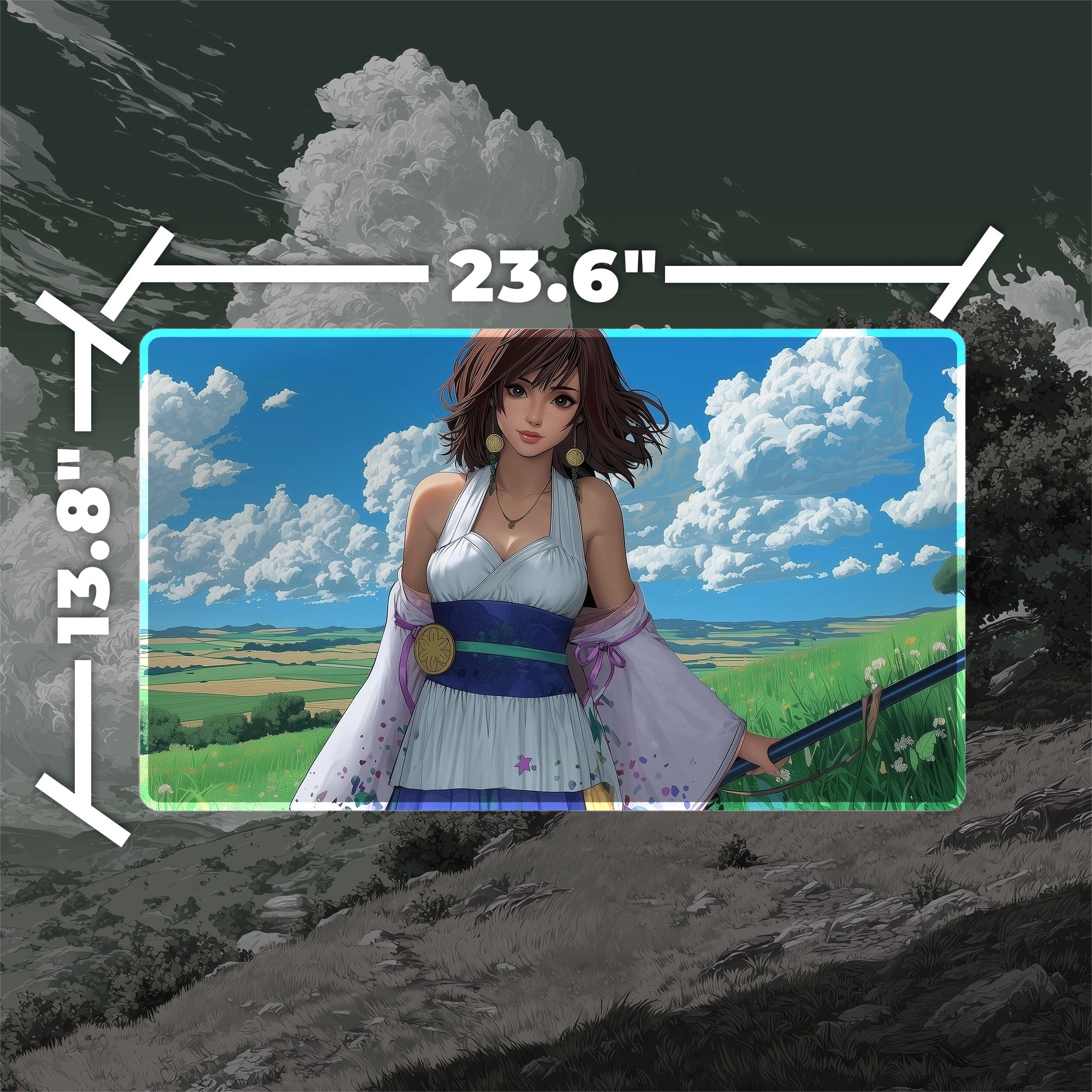 Final Fantasy Playmat Yuna Grand Summoner Playmat – TCGPLaiMATS